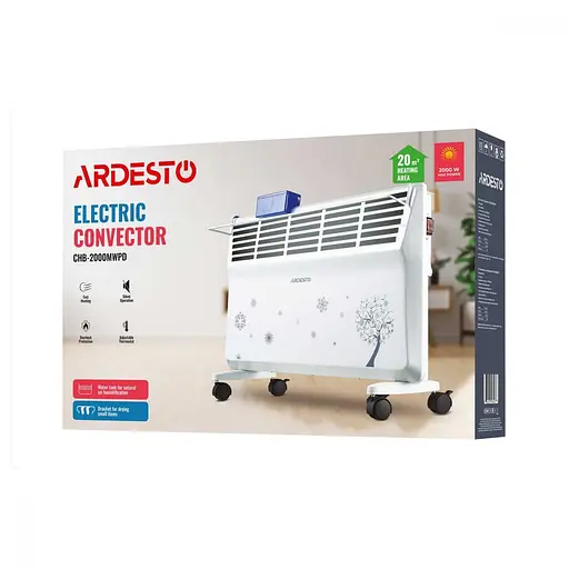 Обогреватель Ardesto CHB-2000MWPD - фото 6