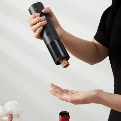 Набір для вина Huo Hou Electric Wine Opener Set (HU0240) чорний - фото 4