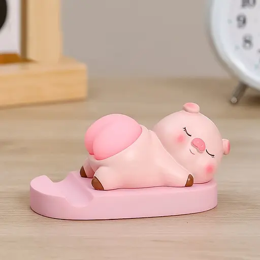 Підставка для телефону Funny Animals Piggy - фото 4