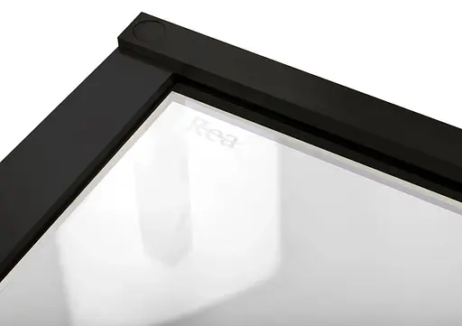 Душевая кабина Rea Hugo 90x90 black двойная REA-K6601, Черный матовый, Универсальная, прозрачная - фото 5