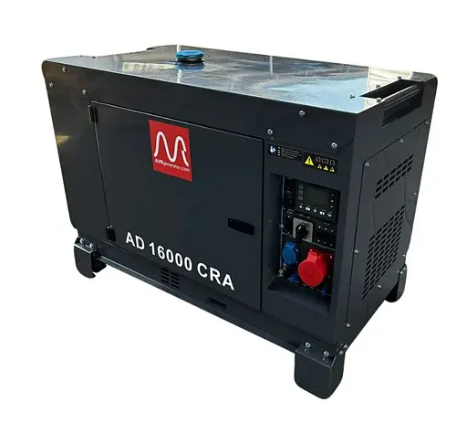 Генератор дизельний Metier 12 кВт AD16000CRA (34201) - фото 1