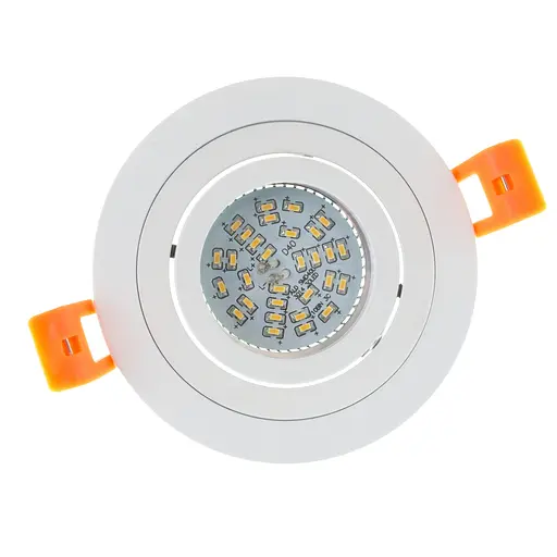 Світильник врізний поворотний Brille HDL-DT 108/1 MR16 WH 36-246 - фото 2