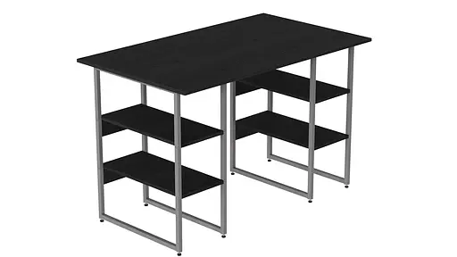 Компьютерный стол Карен 75x120x60 серый ДСП Сосна Кембра 32мм FRD-102427