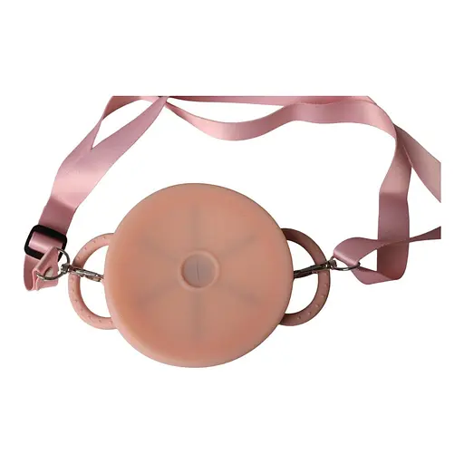 Безопасная пищевая силиконовая складная чашка oldbro 450 мл Pink - фото 4