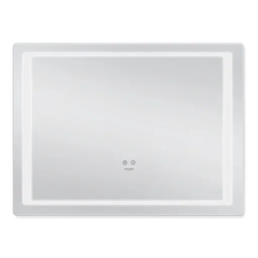 Дзеркало Kroner KRP Spiegel HR2 - 8060 з LED-підсвічуванням та антизапітнінням CV030033, Білий - фото 4