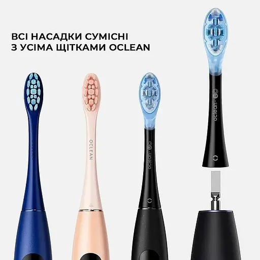 Насадка Oclean Ultra Clean Brush Head 2psc UC02 B02 Black - фото 4