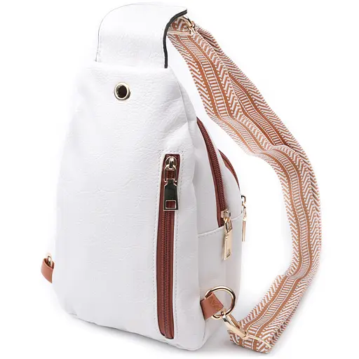 Сумка женская Vintage через плечо с отверстием для наушников из экокожи 17х27х6.5 см sum0026976 - фото 2