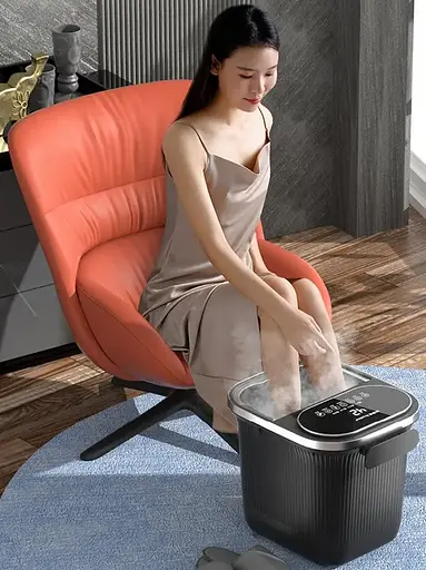 Гидромассажная ванночка для ног Royalstar - A8 с массажными роликами + подогревом воды - фото 8