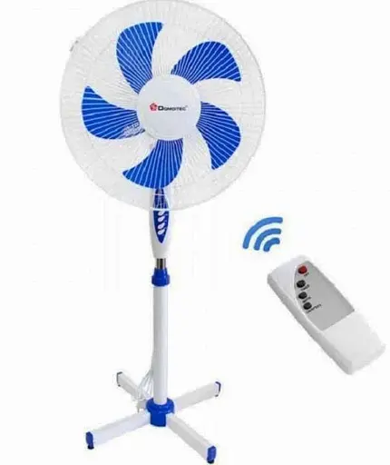 Напольный поворотный универсальный вентилятор DOMOTEC MS-1621 с защитной решеткой с пультом и таймером - фото 4