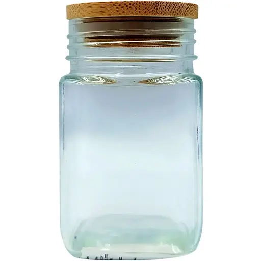 Емкость стеклянная для специй Vittora с деревянной крышкой 220 мл VT-9022 (142652)