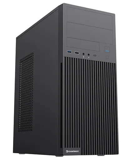 Корпус GAMEMAX ET-215-NP-U3 без БП Black - фото 1