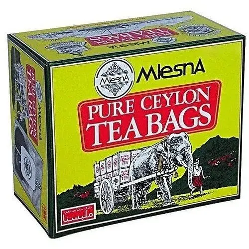 Чай чорний Mlesna Слон в пакетиках паперова коробка 50 г - фото 1