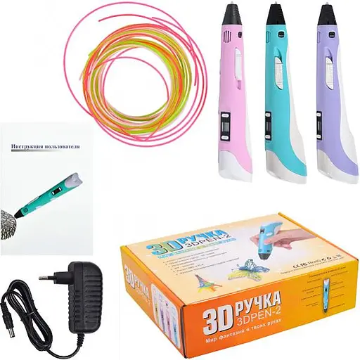 3D ручка –2 с LED экраном, 12V - фото 2