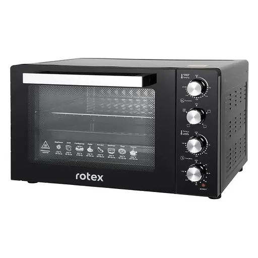 Електрична піч Rotex ROT455-B2G EUROSTANDART - фото 4