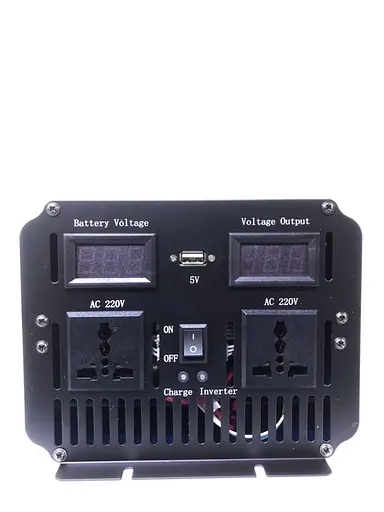 Преобразователь напряжения Power Inverter Wimpex WX-3100 UPS с зарядкой инвертор чистая синусоида LED дисплей 12 Вт 220 Вт Синий 3000 Вт - фото 2