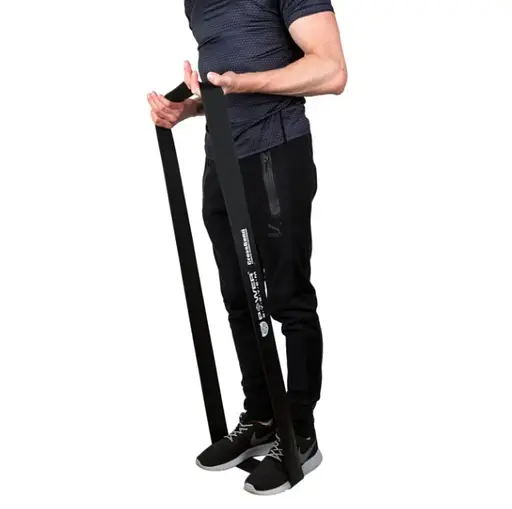 Гумка для фітнесу і кроссфіту Power System PS-4055 CrossFit Level 5 Black (опір 25-65 кг) (PS-4055_Black) - фото 6