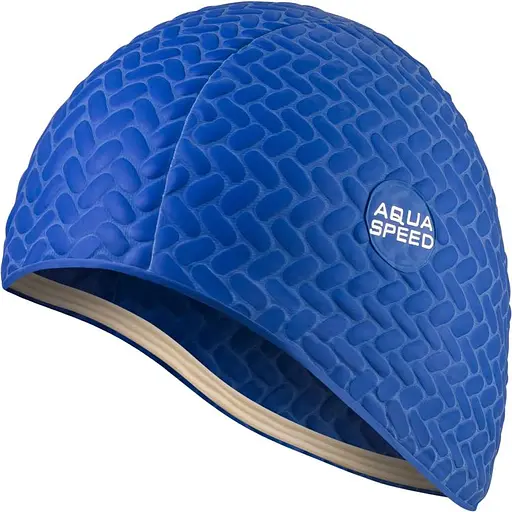 Шапочка для плавання Aqua Speed Bombastic Tic-Tac Синій (1000-117-10)