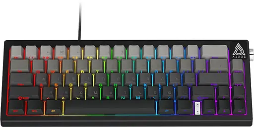 Клавіатура Ajazz AK650 Day Dream switches Gradient Black Gray (AK650-DD-BG) - фото 1