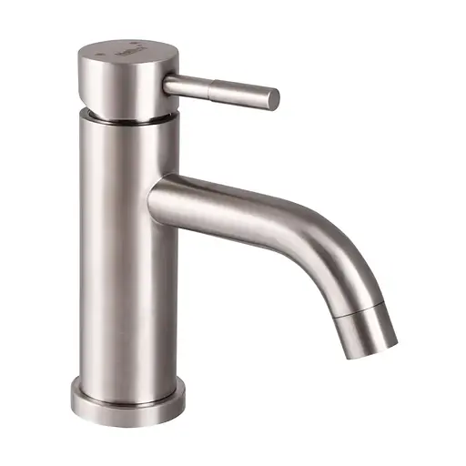 Смеситель для умывальника Haiba SUS 001-B HB3911 Нержавеющая сталь - фото 1