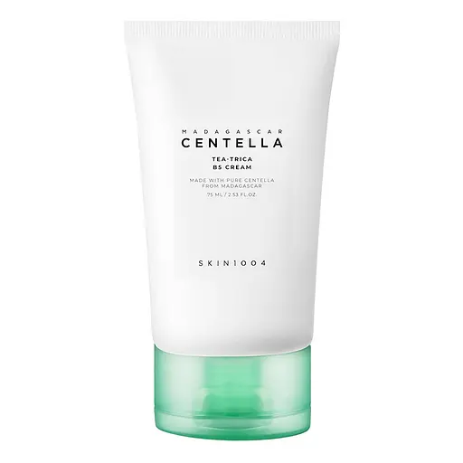Крем для лица с чайным деревом Madagascar Centella Tea-Trica B5 Cream SKIN1004 75 мл - фото 1