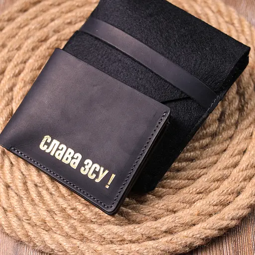 Кожаный портмоне Grande Pelle 11.5х9х2.5 см acs0023994 - фото 8