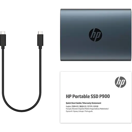 Зовнішній SSD накопичувач HP P900 1TB Gray (7M692AA) [128353] - фото 5