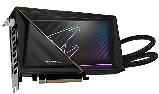 Видеокарта Gigabyte RTX 5080 16GB AORUS XTREME WATERFORCE (GV-N5080AORUSX W-16GD) (GDDR7, 256 bit, PCI-E v5.0 x16) - фото 4