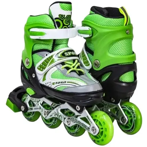 Дитячі ролики Best з переднім світловим колесом розмір 30-33 (16540-S)