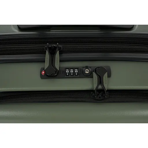 Валіза Bagland маленька 40 л хакі (1140721770) - фото 8