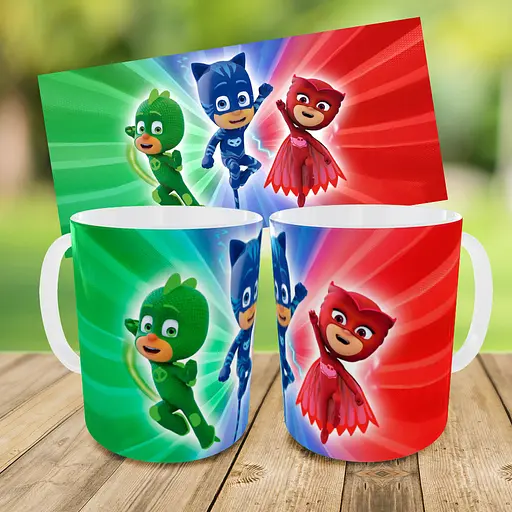 Набір: дитяча сумка-бананка+кружка Герої в масках 32х15см, бананка для хлопчика через плече на подарунок (00900) - фото 3