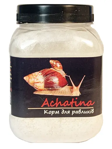 Корм для равликів Буся Achatina - для ахатин, архахатин, лимиколярий та ін. 450мл/250г
