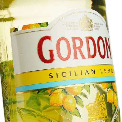 Алкогольный напиток Gordon's Sicilian Lemon Gin 37.5% 0.7 л - фото 5