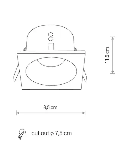 Точковий світильник Nowodvorski 8370 Delta - фото 5