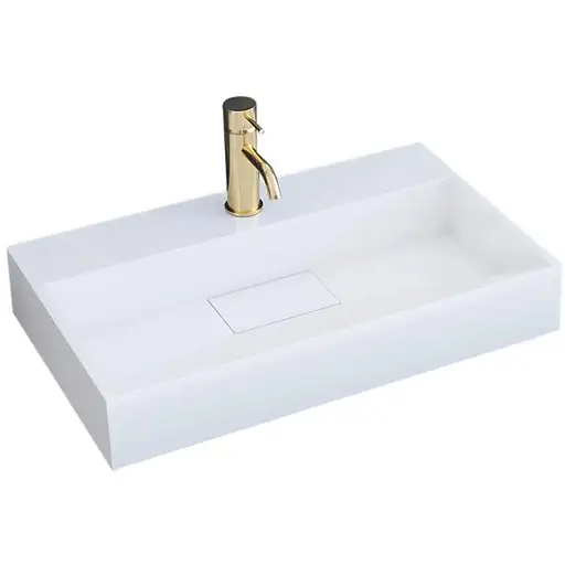 Умивальник Rea Goya 50 см накладний білий REA-U8900, Білий - фото 1