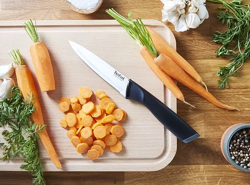 Tefal Набір ножів Essential, 3шт, нержавіюча сталь, пластик, чорний., нержавіюча сталь, пластик - фото 3