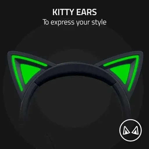 Навушники з мікрофоном Razer Kraken Kitty V2 Black (RZ04-04730100-R3M1) - фото 10