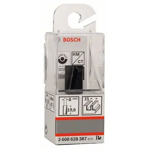 Фреза пазовая Bosch Professional с двумя лезвиями Std S8 D15 L20 (2.608.628.387) - фото 3