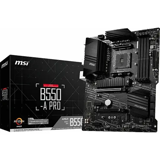 Материнская плата MSI B550-A PRO (911-7C56-076) [152962] - фото 1