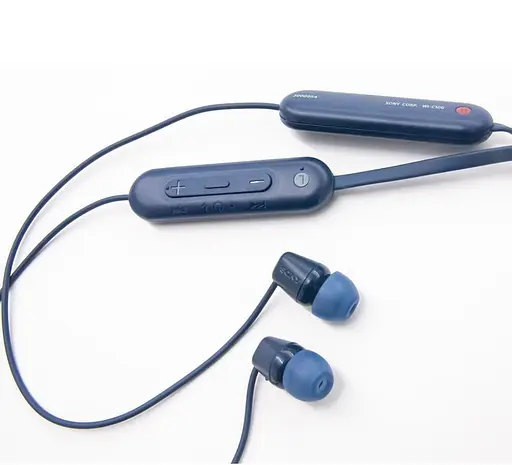 Навушники Sony WI-C100 Blue (WIC100L.CE7) - фото 4