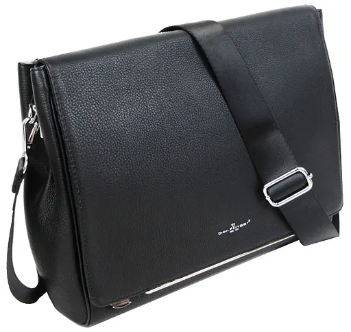 Чоловіча шкіряна сумка, месенджер Dor. Flinger 32х26х9 см sum0021082 - фото 1