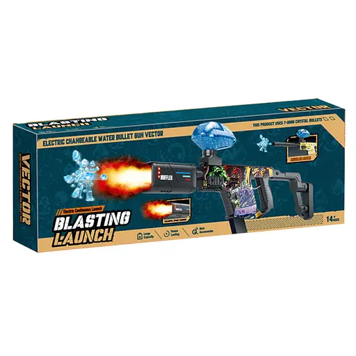 Автомат на гідрогелевих кульках (орбізах) Vector Blasting Launch Robot - фото 3