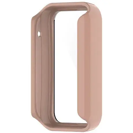 Чехол-накладка DK Пластик Gloss Glass Full Cover для Xiaomi Mi Band 7 Pro (pink) - фото 3