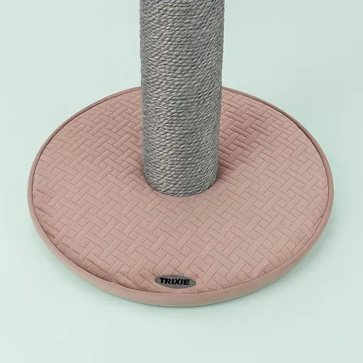 Дряпка-стовпчик Trixie Livia для котів з іграшкою сизаль/плюш античний рожевий 38х64 см [CD] - фото 4