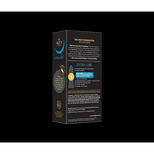 Презервативи безлатексні Skyn Extra Lubricated (10 шт.) - фото 2