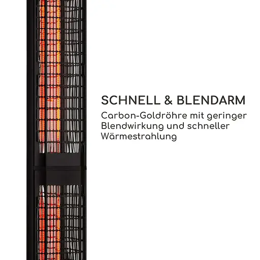 Інфрачервоний обігрівач Blumfeldt Heat Guru 3000 (10035938) - фото 4