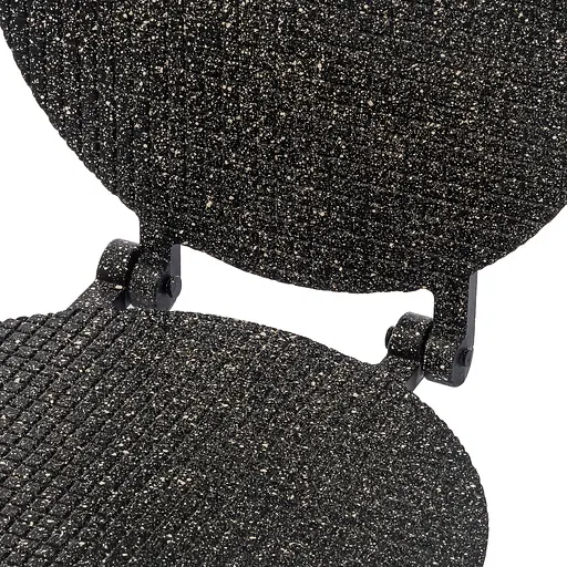 Форма для випікання вафельних трубочок вафельниця кругла 220 мм з антипригарним гранітним покриттям, Ласунка 86264 - фото 4