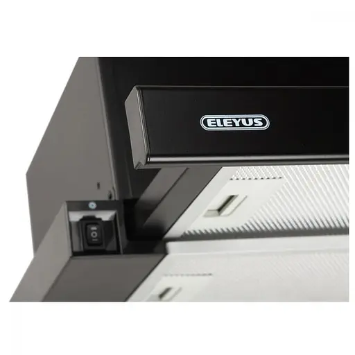 Вытяжка телескопическая Eleyus Storm 700 50 BL - фото 3