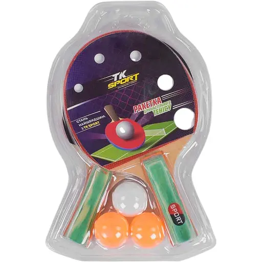 Набір ракеток для пінг-понгу TK Sport, C34429