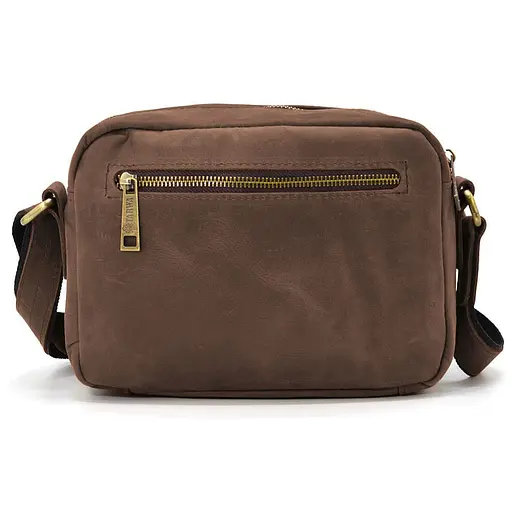 Невелика чоловіча сумка через плече на 2 відділення TARWA 23х16х11 см sum0028182 - фото 4