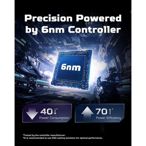 Накопитель SSD Acer Predator m.2 NVMe 4TB GM9000 PCI Express 5.0 x4 (BL.9BWWR.131) - фото 6